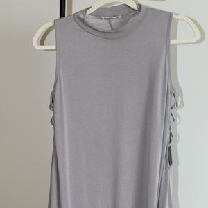 Grey/Taupe Shift Dress